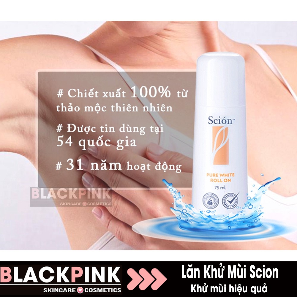 Lăn Khử Mùi Scion Pure White Roll Nuskin 75ml