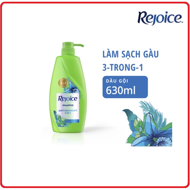 Dầu Gội REJOICE Chai 630ml ( Mẫu Mới )