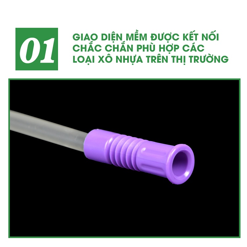 HEALTHY24H - Dây nối bình truyền cà phê thải độc đại tràng thay thế , coffee enema, ống thông nối bình truyền cphê