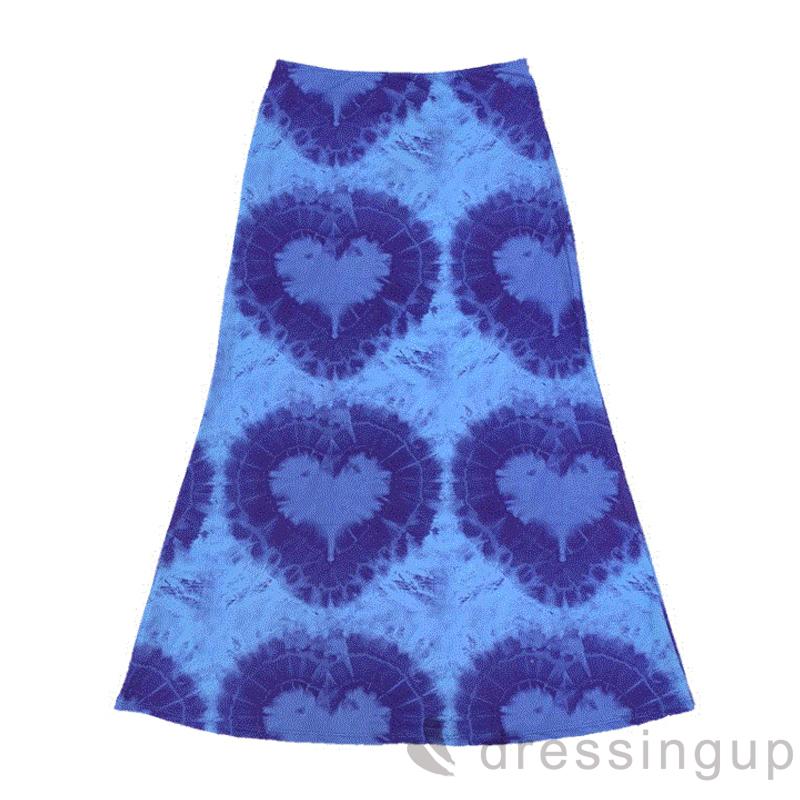 Chân Váy In Họa Tiết Trái Tim Sành Điệu Dành Cho Nữ