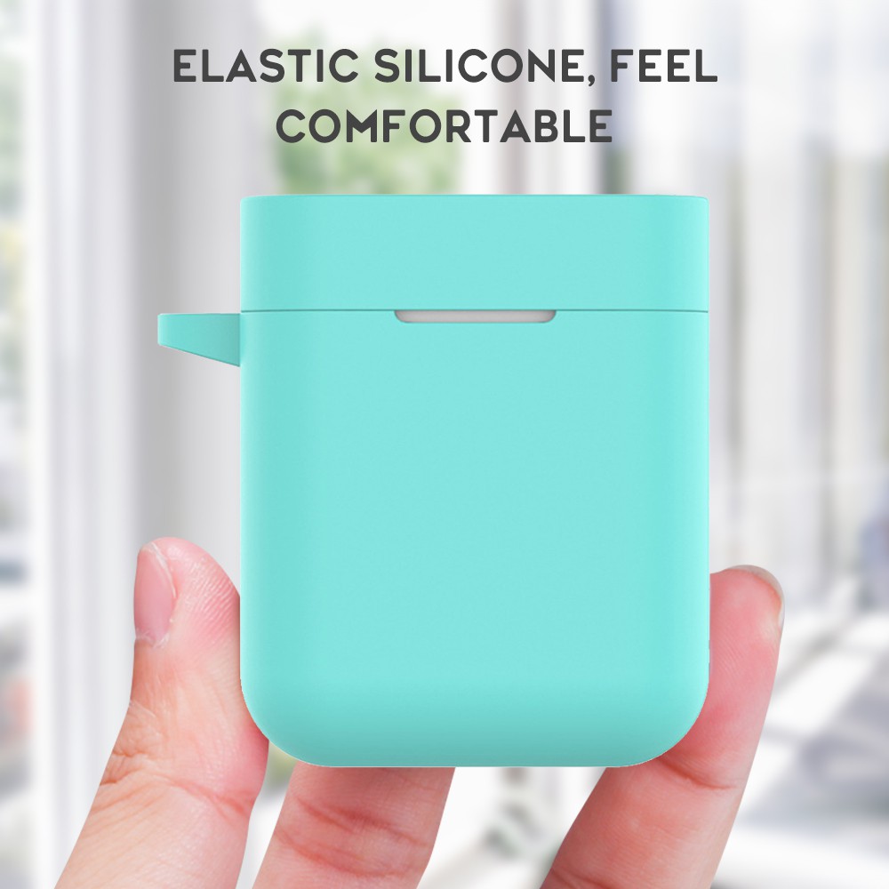 Vỏ bảo vệ hộp sạc tai nghe bằng silicone cho Xiaomi Air