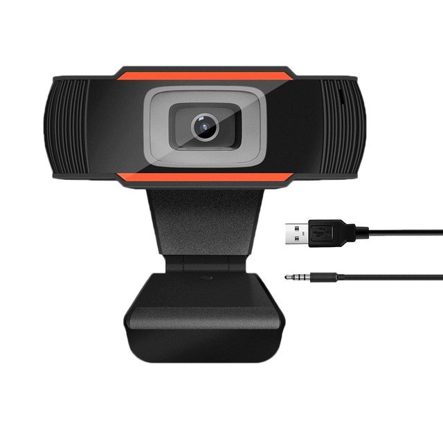 Webcam Có Mic Cho Máy Tính Để Bàn HD 720P Hỗ Trợ Livestream, Học Online - Webcam Kẹp Màn Hình