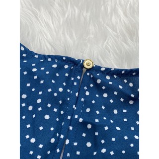 Áo voan kiểu Alue Blue