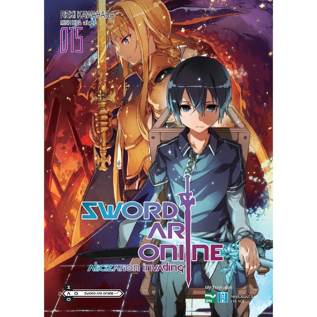 Sách-Sword Art Online 015-Alicization Invading-Tặng Bookmark PVC cho những độc giả đặt hàng sớm nhất, số lượng có hạn