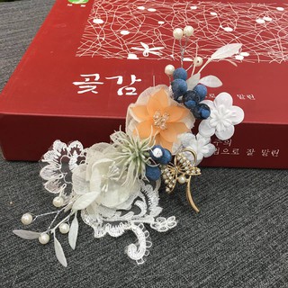 Hoa Cài Tóc Handmade M5 (cái) - ảnh thật