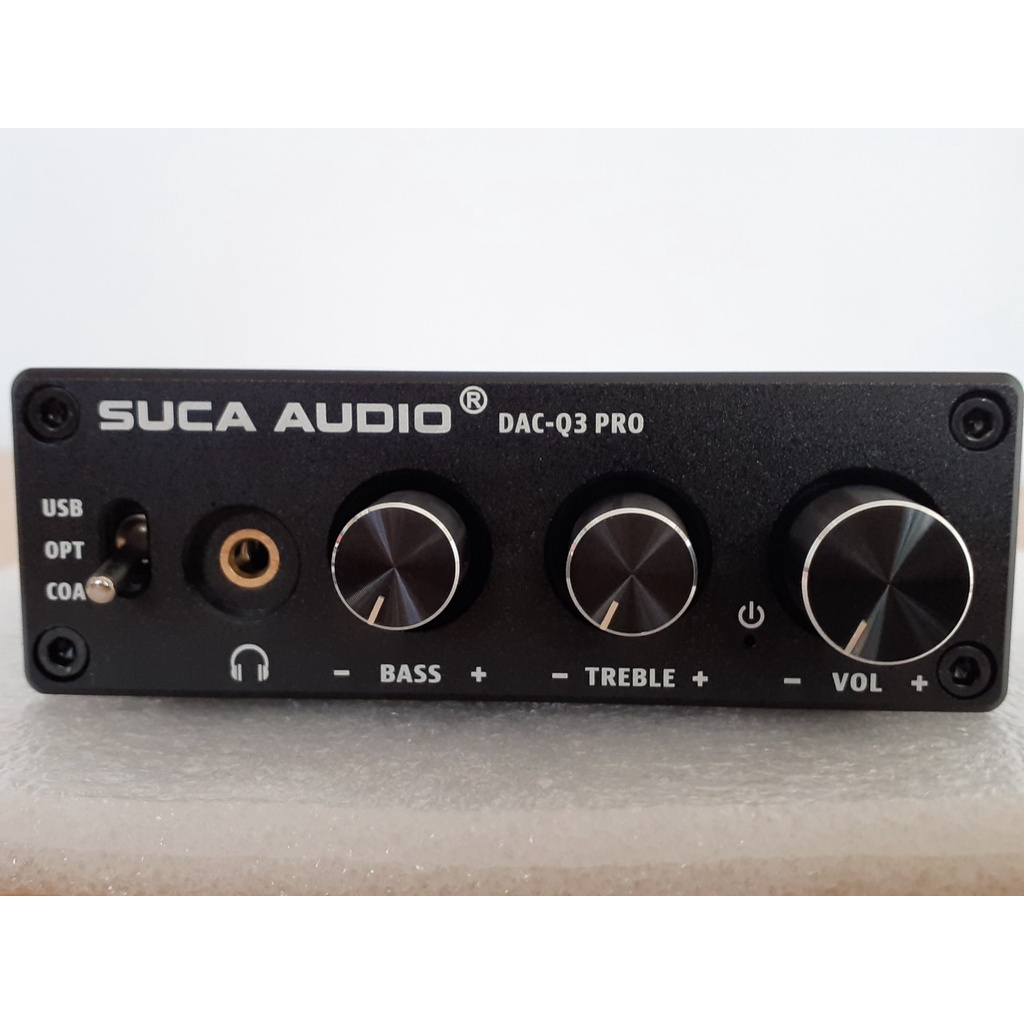 BỘ GIẢI MÃ SUCA AUDIO D.A.C Q3PRO CÓ USB,OPTICAL,COAXIAL 24BIT 192KHZ.