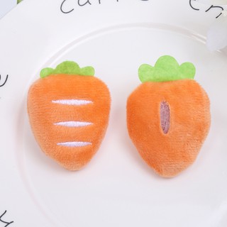 Móc khóa cà rốt bông cute - MK004