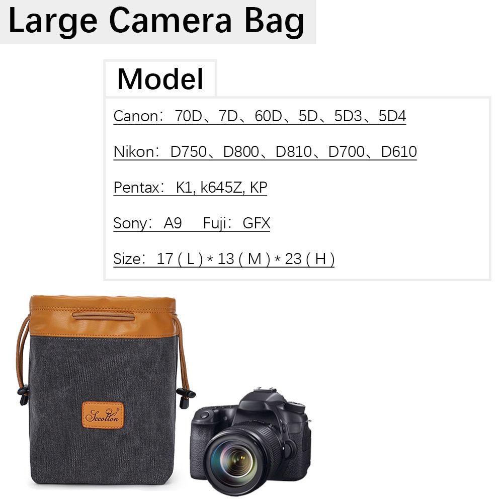 JONYE Túi Dây Rút Đựng Máy Ảnh DSLR Tiện Dụng