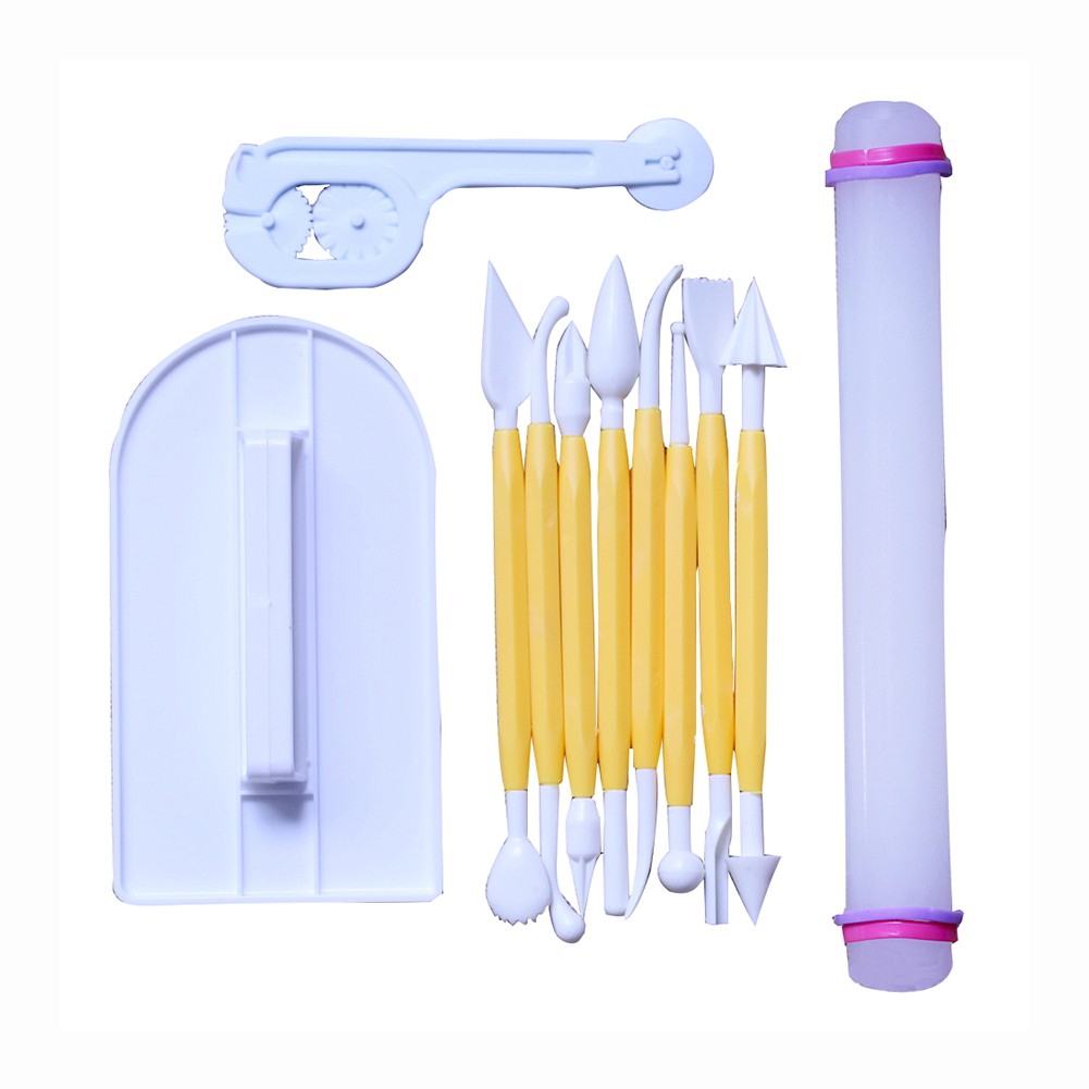 Bộ 4  Dụng Cụ Tạo Hình Trang Trí Bánh Kem