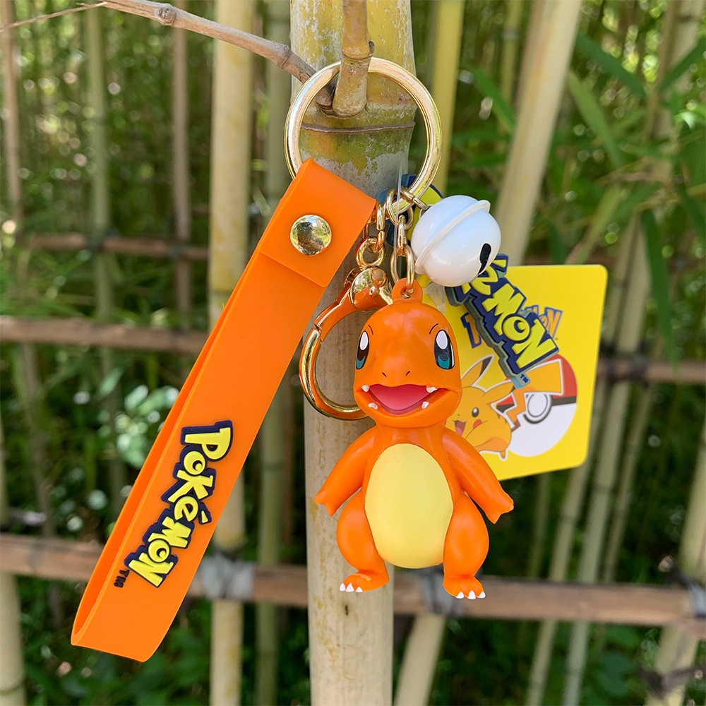 Móc khoá Pokemon xịn sò dễ thương- hàng Trung nội địa cao cấp - Pikachu Psyduck Charmander Squirtle Bulbasaur Jigglypuff