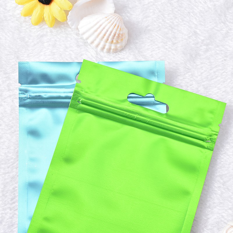 [springeven] Set 10 Túi Giấy Nhôm Tự Làm Dẹp Hình Hoa Tulip Màu Sắc Phẳng