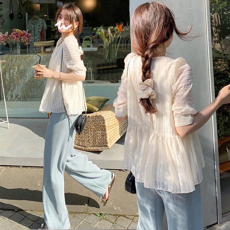 Áo quần bầu-sét bộ đồ bầu đẹp hàng quảng châu cao cấp