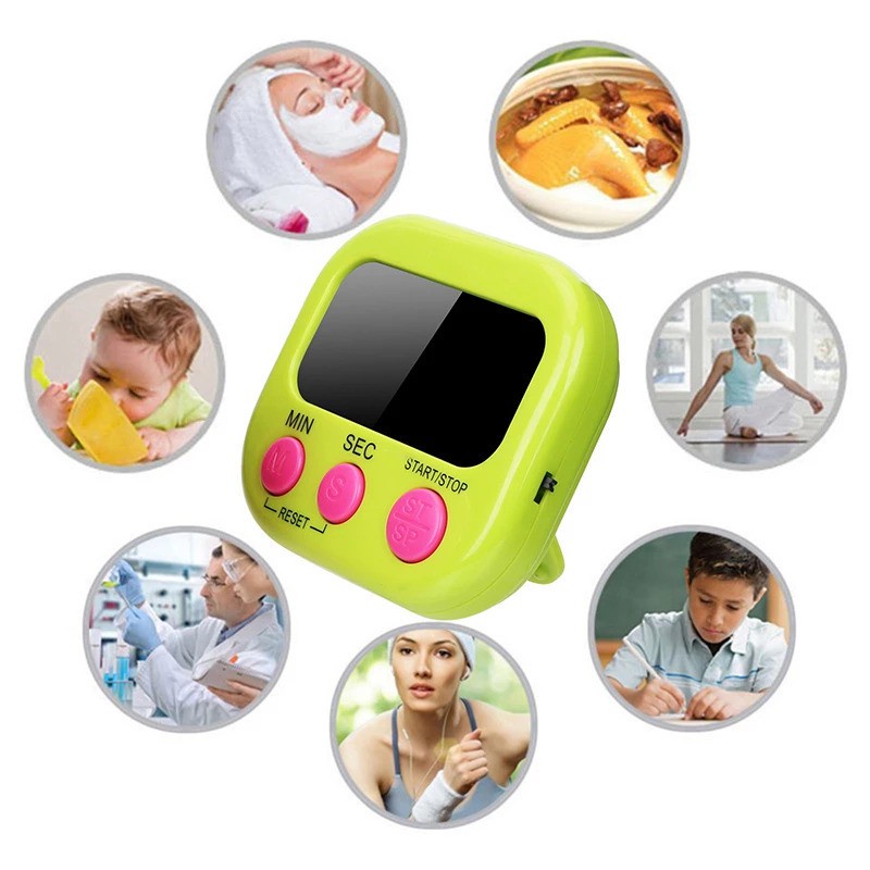 Đồng Hồ Đếm Ngược, Hẹn Giờ Nấu Ăn, Bấm Giờ Tiện Dụng