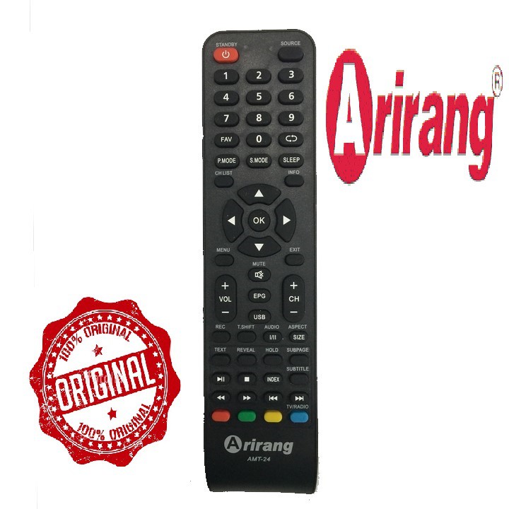 Remote điều khiển tivi ARIRANG mẫu 1