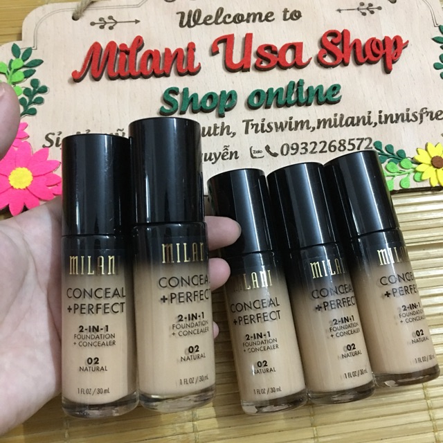 Kem nền Milani 02 natural