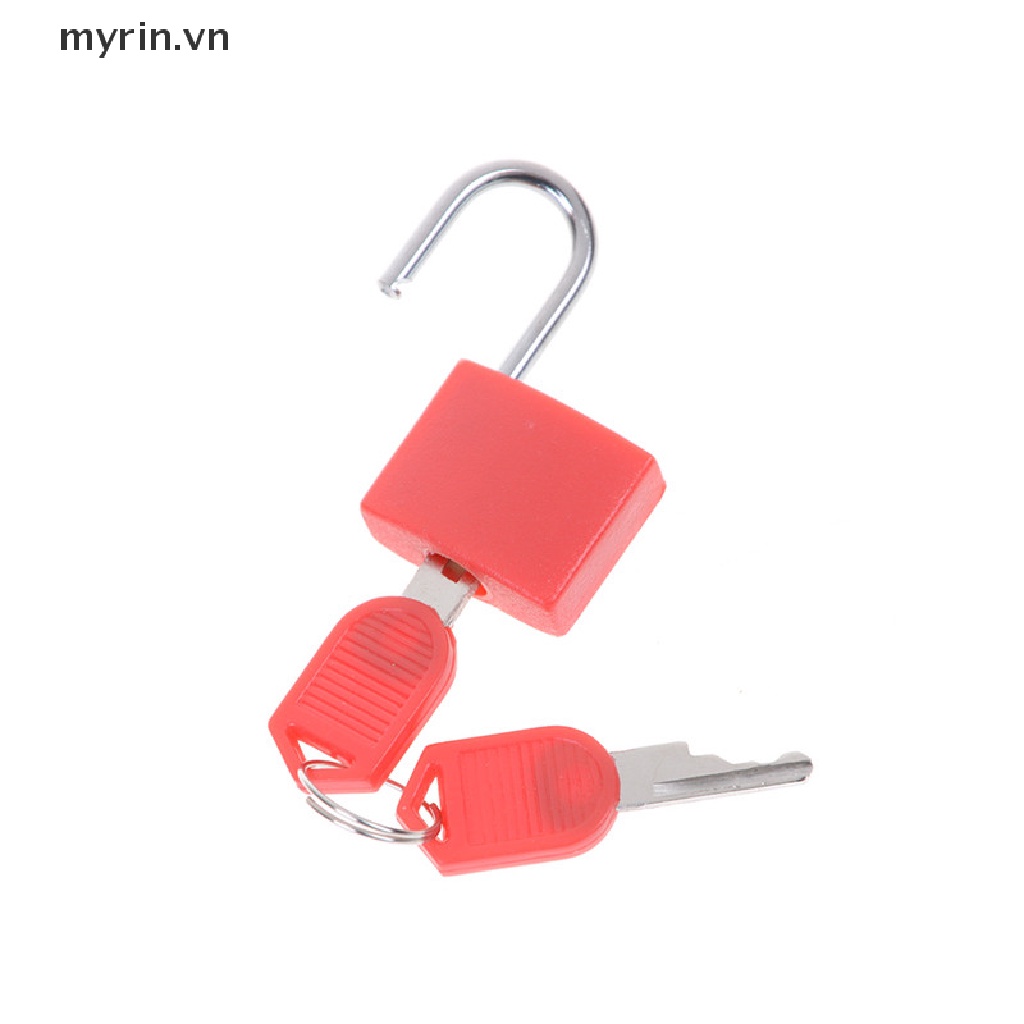 Ổ Khóa Hành Lý Mini Bằng Thép Mạnh Mẽ Kèm 2 Chìa Khóa
