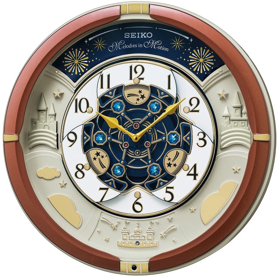 Đồng hồ treo tường Seiko RE601B| Kỷ niệm 30 năm Karakuri