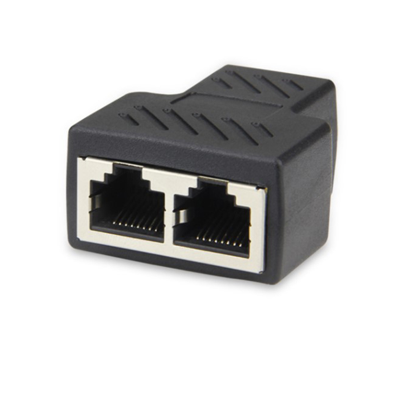 Đầu Nối Cổng Mạng Lan Rj45 1 Sang 2 | BigBuy360 - bigbuy360.vn