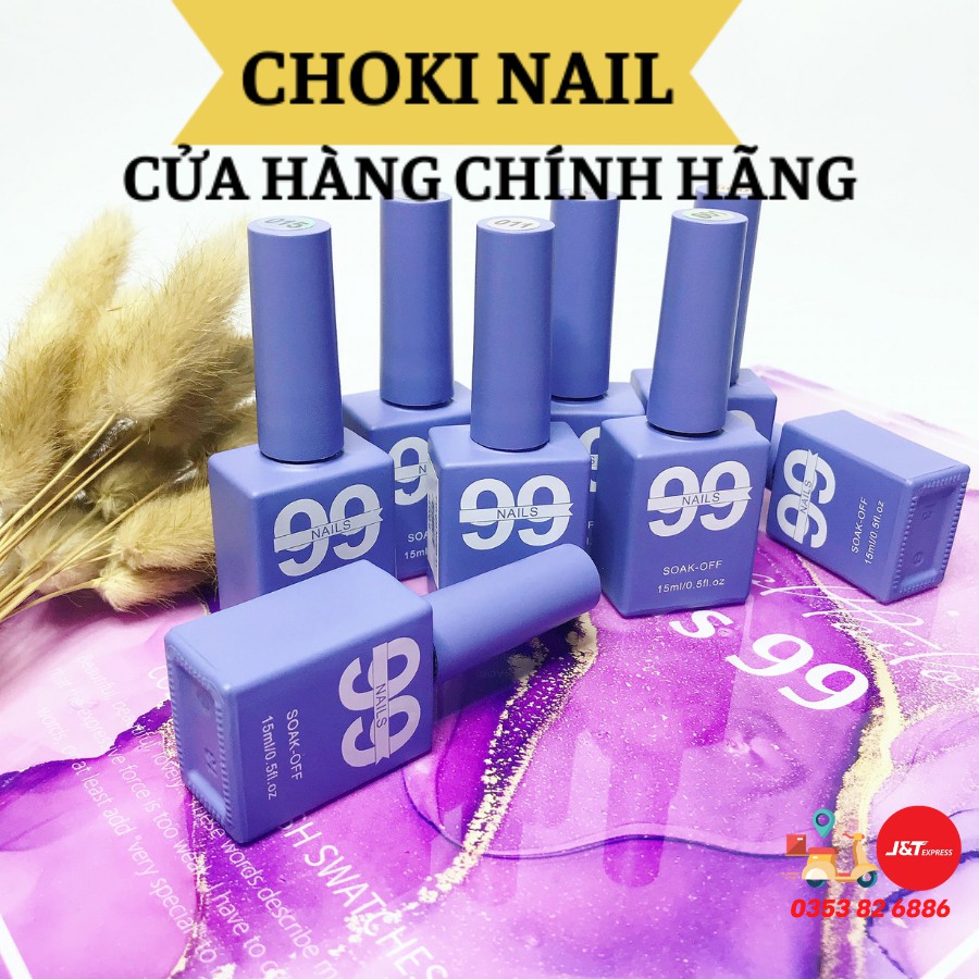 Sơn gel Nails 99 sơn móng tay chân cao cấp độc quyền 1