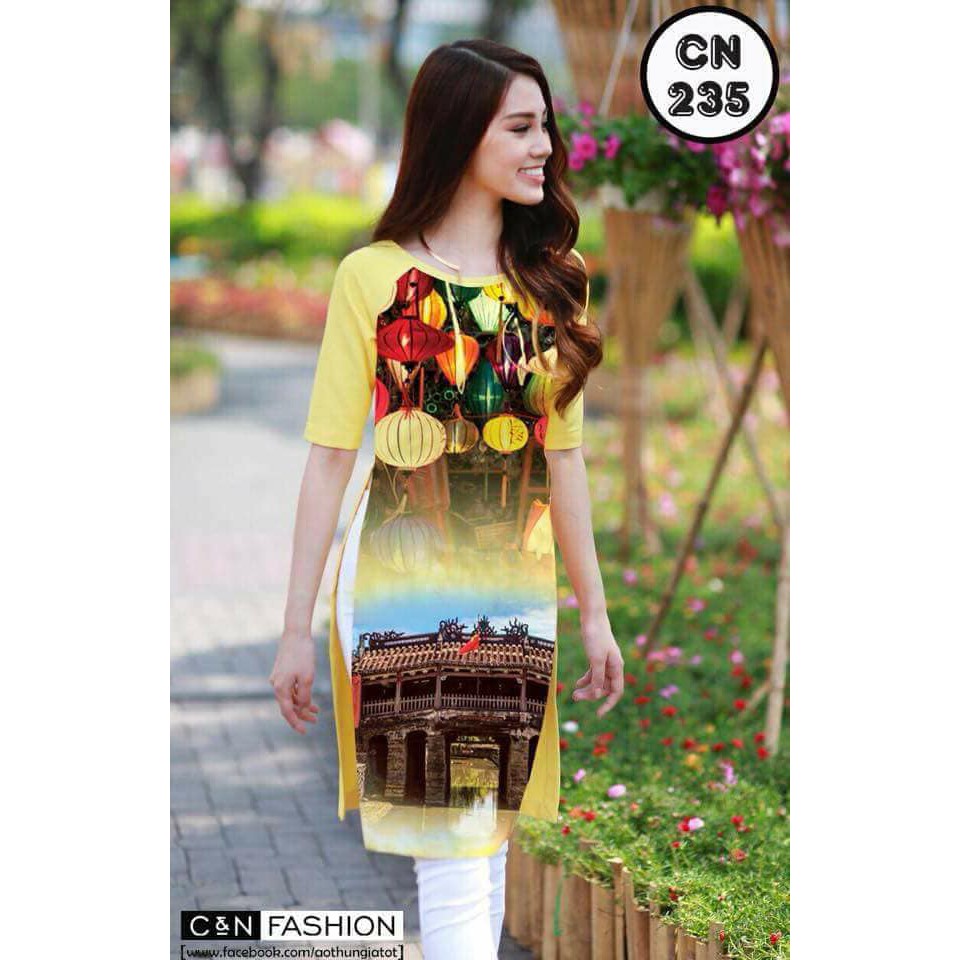 TẶNG NGAY LÌ XÌ CỰC CHẤT KHI MUA ÁO DÀI CÁCH TÂN GẤM CHI TIẾT ĐÈN LỒNG CHO BẠN GÁI