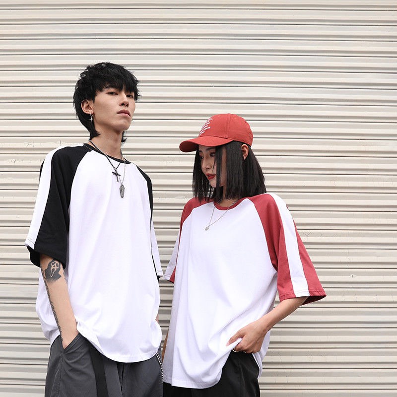 Áo thun nam nữ unisex tay lỡ form rộng cotton đẹp hàng Quảng Châu ANDOSA AT01