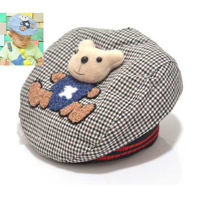 Nón nồi gấu bông cho bé