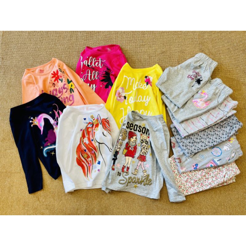 Set bộ Place Cotton bé gái VNXK 4-14y