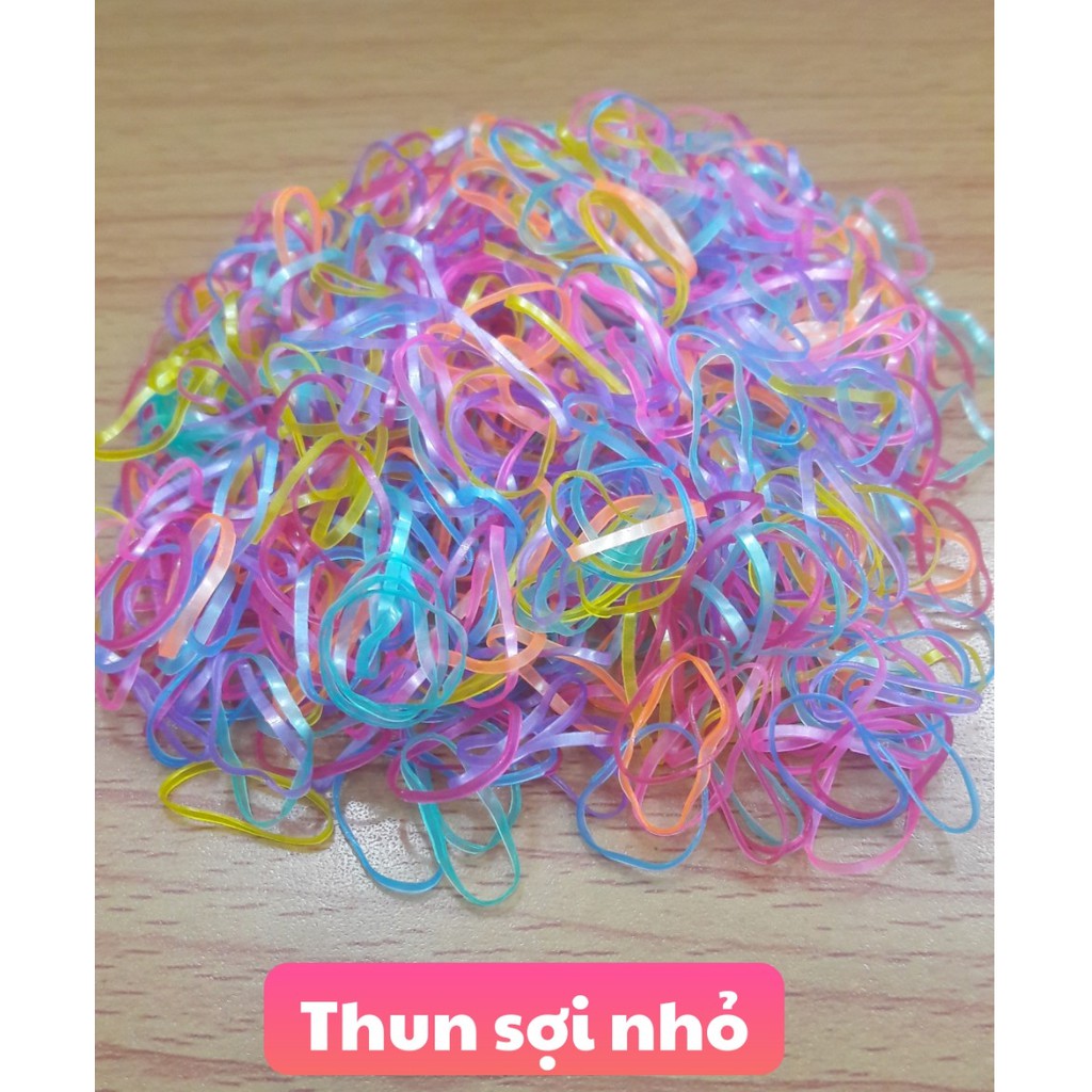 Thun buộc tóc, chun buộc tóc cho bé (sợi nhỏ)