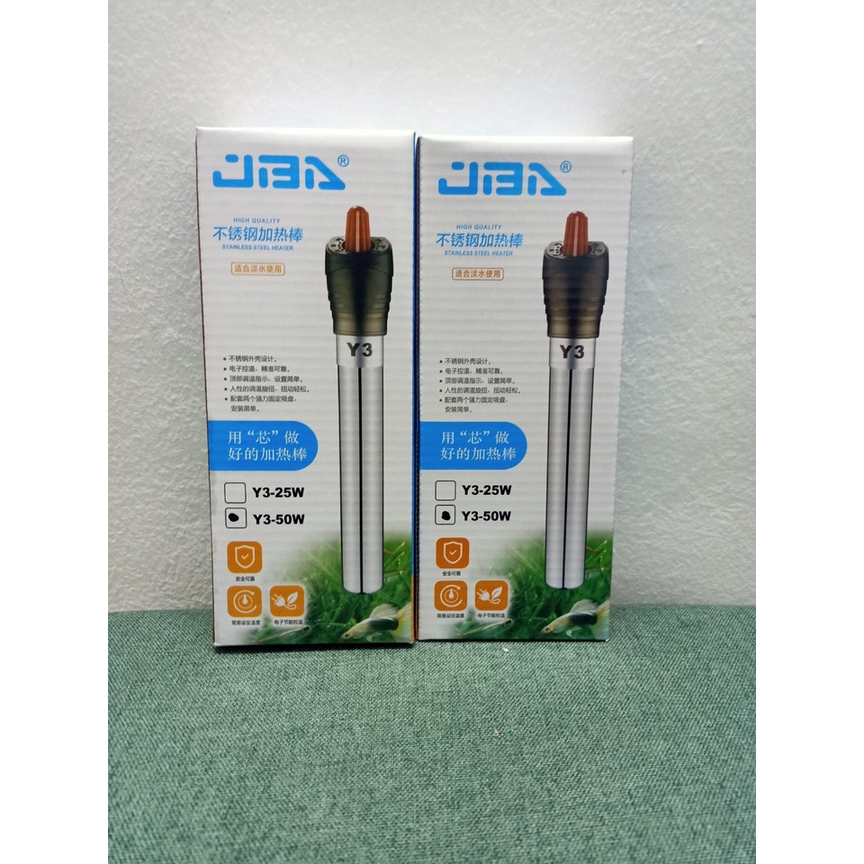Máy sưởi Inox hồ cá, bể cá cảnh Y3-25W, 50W,100W