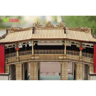 MÔ HÌNH CHÙA CẦU HỘI AN 3D