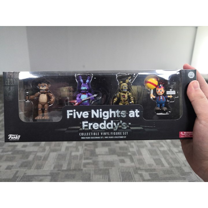 Set 4 mô hình đồ chơi nhân vật Funko Fnaf Five Nights At Freddy’s 4