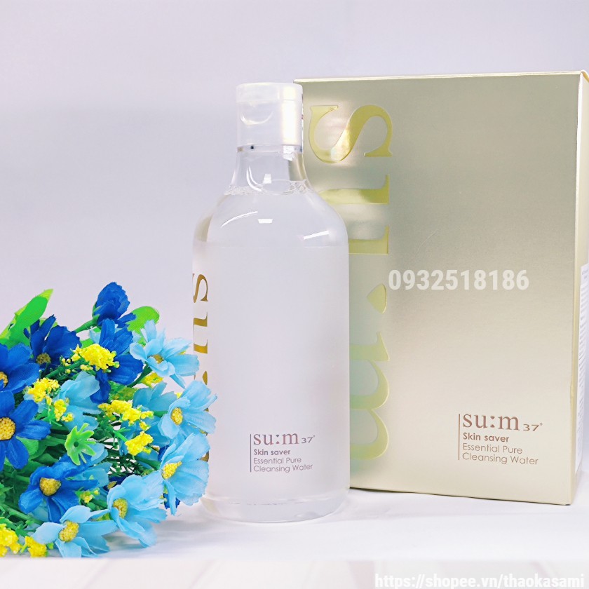 [LGVN] Nước Tẩy Trang Dịu Nhẹ Sum37 Skin Saver Essential Pure Cleansing Water 400ml | BigBuy360 - bigbuy360.vn