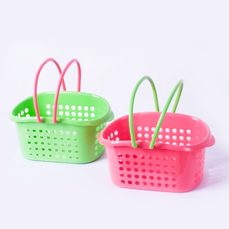 Giỏ đựng đồ Việt Nhật 3210/3211/3212 có quai xách - Rổ nhựa 3 size tiện lợi (GQ03)