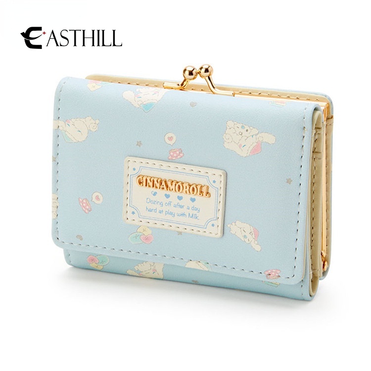 Ví Da PU In Hình Hoạt Hình Cinnamoroll Đáng Yêu