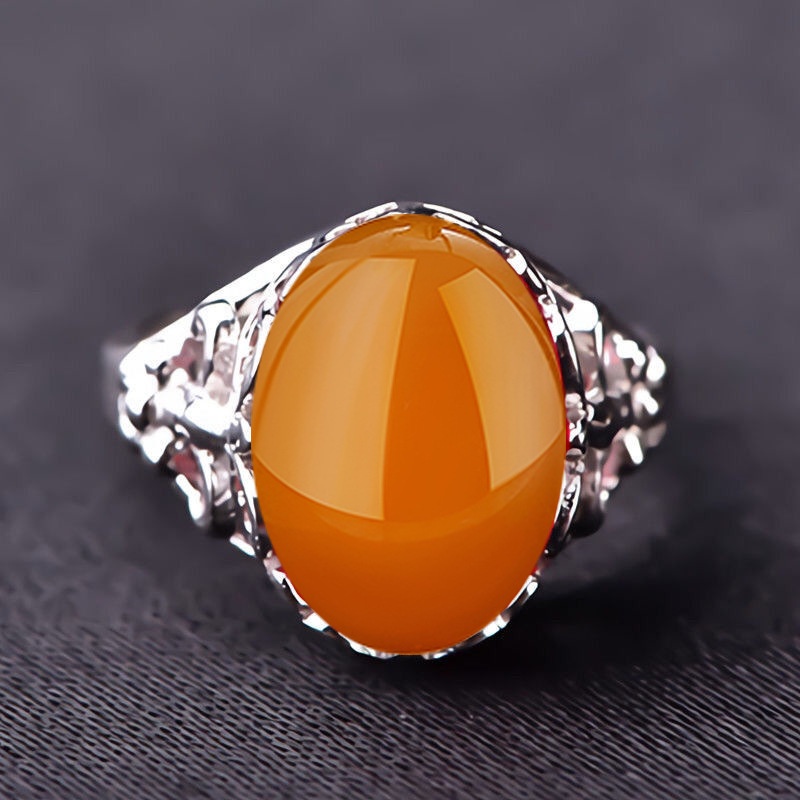 Nhẫn Hở Đính Đá Zircon Màu Vàng / Bạc Thời Trang Sang Trọng Đa Năng Có Thể Điều Chỉnh Cho Nam Nữ