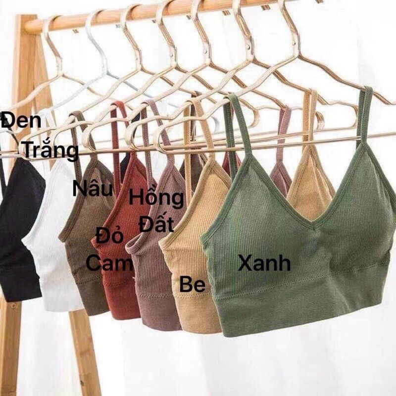 Áo bra thun len tăm, bra hở vai siêu hot (hàng chuẩn)