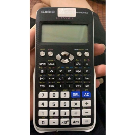 MÁY TÍNH CASIO 580VNX CHÍNH HÃNG CŨ ( mới 95-99%)