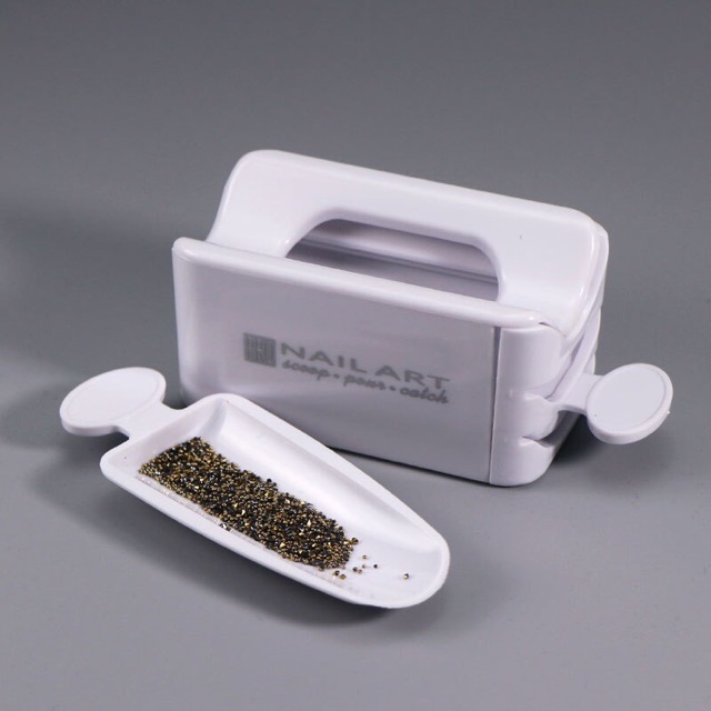 Khay rắc đá siêu tiện làm nail