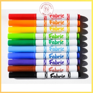 [THANH LÝ] Bút màu dạ vẽ vải Crayola Fabric