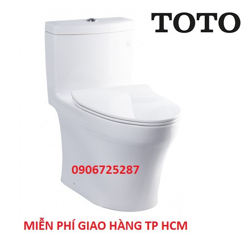 Bàn Cầu TOTO 1 Khối MS889DRT8 (MS889DT8) Nắp Đóng Êm