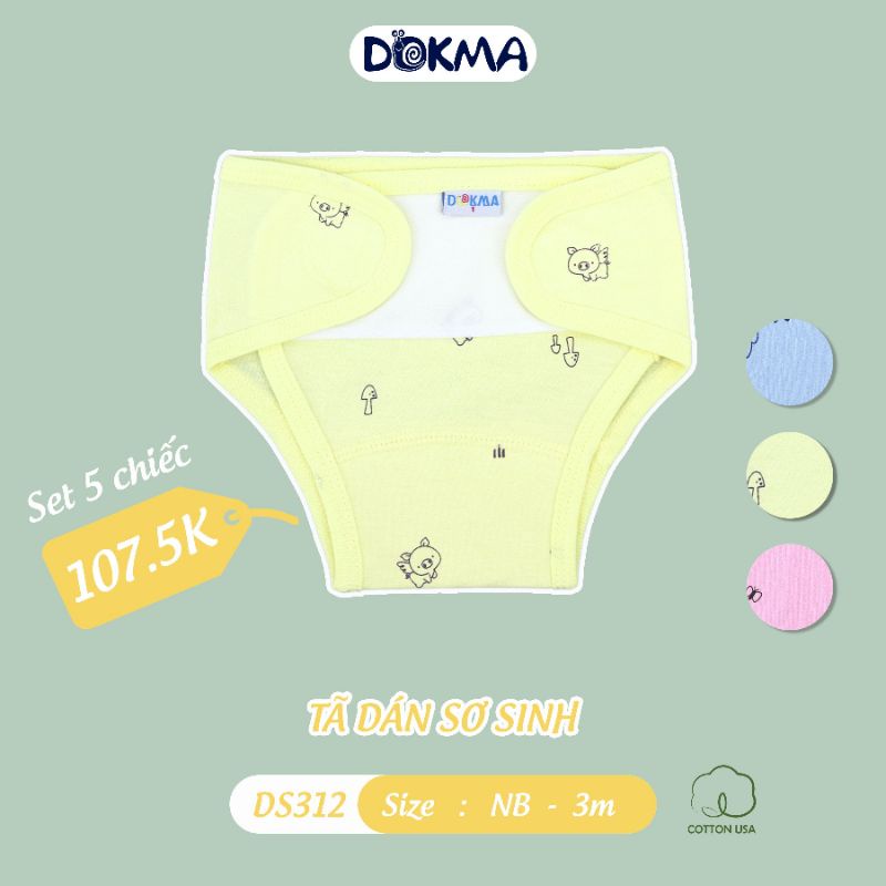 TẢ DÁN SƠ SINH CHO BÉ DOKMA