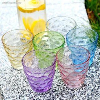 Bộ Cốc Uống Trà/Nước Ép/Nước Ép Bằng Kính Cách Nhiệt Nhiều Màu Độc Đáo Dùng Trang Trí Cửa Hàng