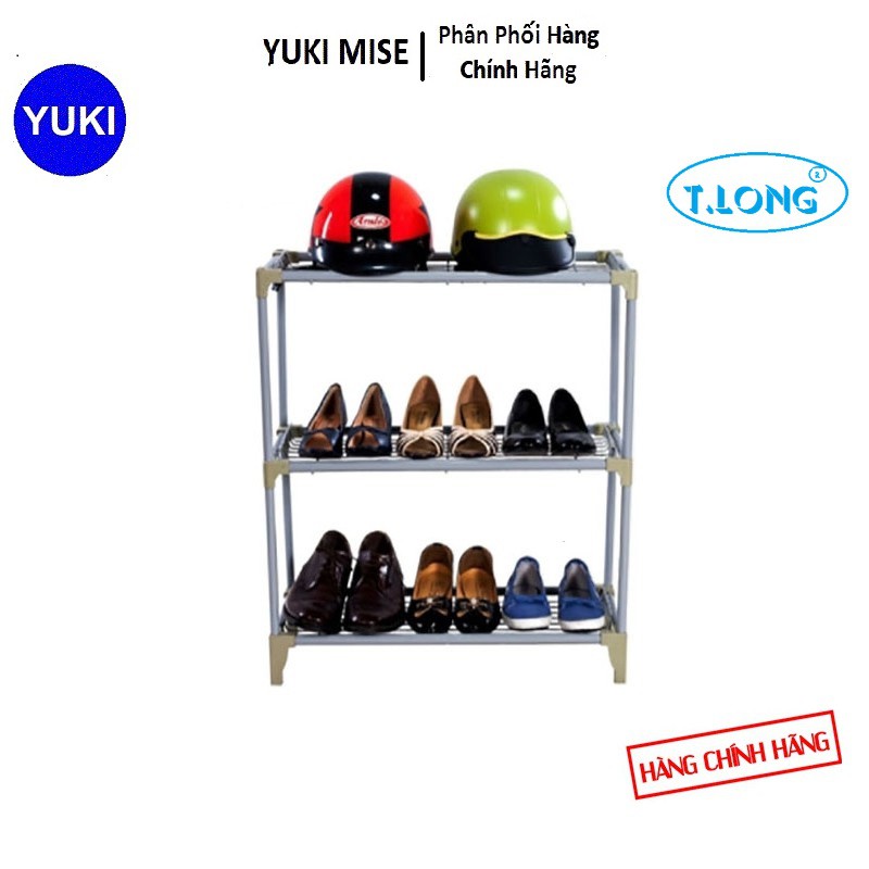 Kệ Sắt Thanh Long 01 Màu Xám  YUKI MISE Phân Phối Chính Hãng💯