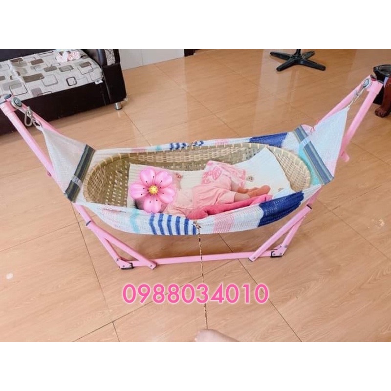 Võng xếp cho bé, võng cho bé, võng mini cho bé cao cấp - HÀNG ĐỘC QUYỀN