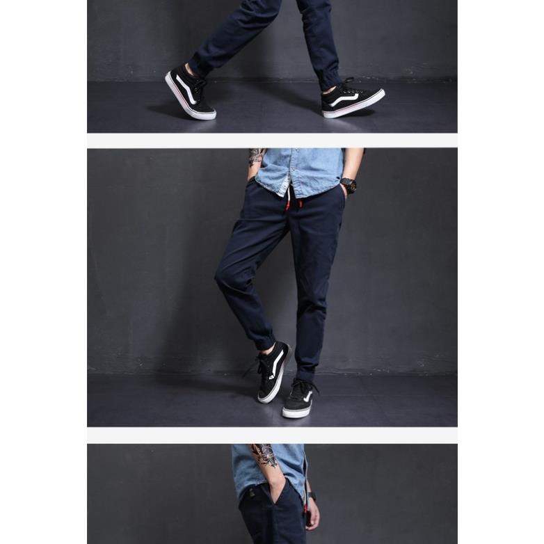 Quần Jogger kaki nam Lưng Chun phong cách dáng Hàn, thể thao, trẻ trung và năng động