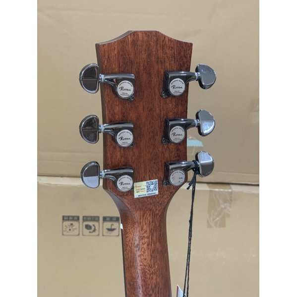 Đàn guitar Acoustic Rosen g15 gỗ thịt chính hãng - Tặng full pk cơ bản + thẻ bảo hành 2 năm tại G4U guitar