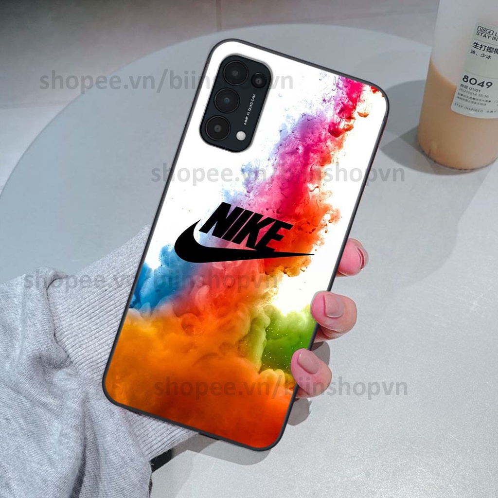 Ốp Oppo Reno5 4G / Reno5 5G / Reno 5 in hình thương hiệu nhiều màu sắc thể thao cá tính thời trang