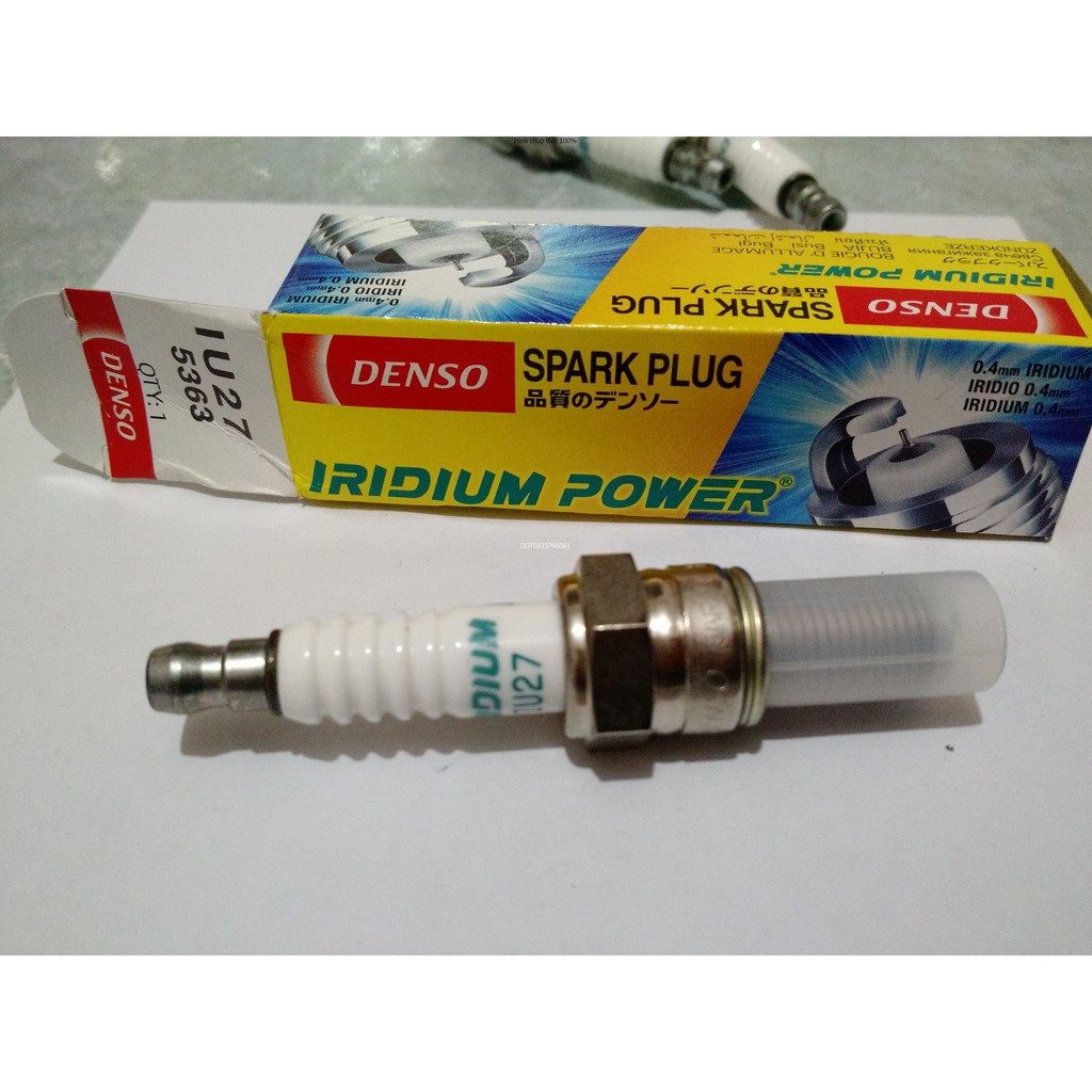 BUGI DENSO IRIDIUM CHÍNH HÃNG CÁC MÃ IU22, IU24, IU27, IUF22 GẮN ĐỦ PHÂN KHÚC XE