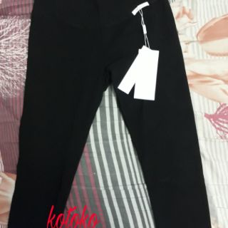 Quần legging bầu dài cạp chéo Hàn Quốc