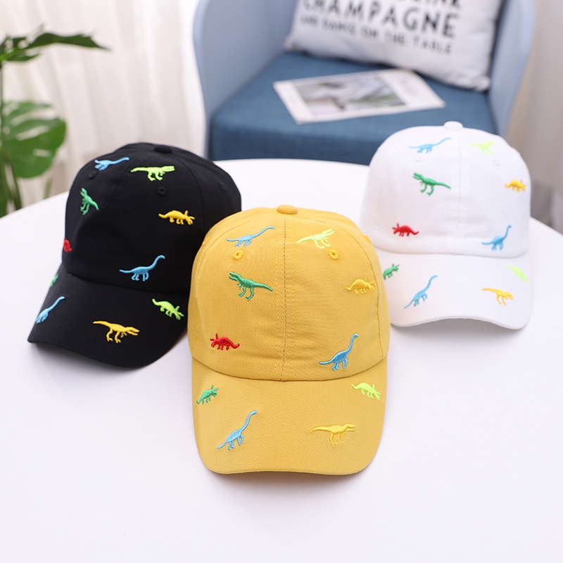 Mũ Lưỡi Trai Mềm Mại Hình Khủng Long Cho Bé 1-5 Tuổi